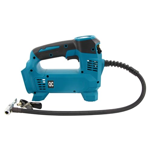 Tragbarer Reifeninflator Für Batterie 18 V Kabelluftkompressor 160psi Elektrische Luftpumpen Mit LCD Messgerät Und LED Lampe Automatische Druckerkennung von XIAOQENAN