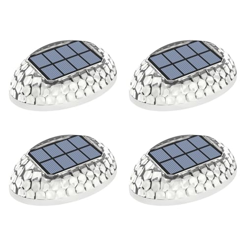 XIAOQENAN 4pcs Solar Zaun Leuchtung Freien wasserdichte Wandlampen Gartenpfade Dekorative Leuchten Für Garten Schritt Terrasse Treppe wasserdichte LED Schrittbeleuchtung XIAOQENAN 4pcs Solar Zaun Leuchtung Freien wasserdichte Wandlampen Gartenpfade Dekorative Leuchten Für Garten Schritt Terrasse Treppe wasserdichte LED Schrittbeleuchtung von XIAOQENAN