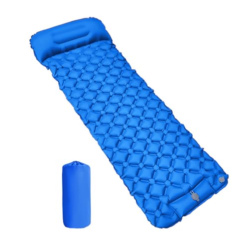 XIAOQENAN Einzelpersonen Campingluftbett Für Einzelpersonen Für Rucksackmatten Freien Campingmatte Leichtes Gewicht Selbstblender Schlafmatte Aufblasbare Schlafpolster Matratze von XIAOQENAN