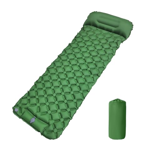 XIAOQENAN Einzelpersonen Campingluftbett Für Einzelpersonen Für Rucksackmatten Freien Campingmatte Leichtes Gewicht Selbstblender Schlafmatte Aufblasbare Schlafpolster Matratze von XIAOQENAN