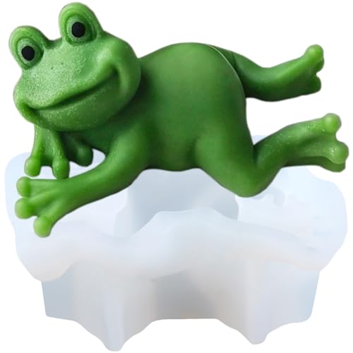 XIAOSHUI Frosch Kerzenformen Tierfrosch Silikon Kerzenform Frosch Harzgussform Für Kerzen Heimdekorationsform Kerzenherstellungsform Aromatherapie Kerzen Gips Ton Handwerk XIAOSHUI Frosch Kerzenformen Tierfrosch Silikon Kerzenform Frosch Harzgussform Für Kerzen Heimdekorationsform Kerzenherstellungsform Aromatherapie Kerzen Gips Ton Handwerk von XIAOSHUI