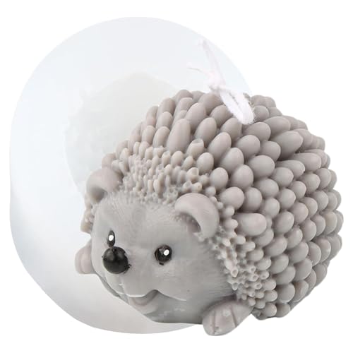 XIAOSHUI Igel Kerzenform Tierform Igel Harzform Tonform Harzgussform Zur Herstellung Von Kerzen Harzsäulen Aromatherapie Gipskerzen Wachs Ton Handwerk von XIAOSHUI