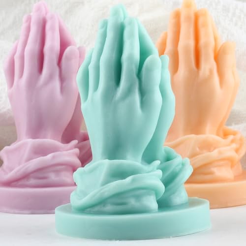 XIAOSHUI Kerzenform Mit Betenden Händen Hände Zusammen Segensgebet Silikonform Für Die Kerzenherstellung Harz Aromatherapie Gips Wachs Ton Handwerk XIAOSHUI Kerzenform Mit Betenden Händen Hände Zusammen Segensgebet Silikonform Für Die Kerzenherstellung Harz Aromatherapie Gips Wachs Ton Handwerk von XIAOSHUI