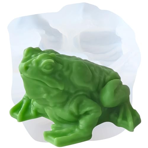 XIAOSHUI Kröten Kerzenform Frosch Kerzen Silikonformen Kröten Resin Guss Form Für Kerzen Heimdekoration Form Kerzenherstellung Aromatherapie Gips Kerzen Ton Handwerk XIAOSHUI Kröten Kerzenform Frosch Kerzen Silikonformen Kröten Resin Guss Form Für Kerzen Heimdekoration Form Kerzenherstellung Aromatherapie Gips Kerzen Ton Handwerk von XIAOSHUI