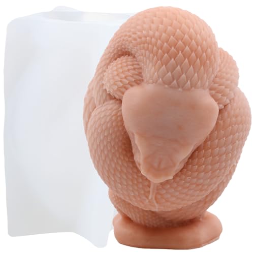 XIAOSHUI Schlangen Kerzenform Schlangen Kobra Harzguss Silikonformen Für Die DIY Kerzenherstellung Aromatherapie Kerzen Wachs Gips Polymer Ton Handwerk Heimdekoration XIAOSHUI Schlangen Kerzenform Schlangen Kobra Harzguss Silikonformen Für Die DIY Kerzenherstellung Aromatherapie Kerzen Wachs Gips Polymer Ton Handwerk Heimdekoration von XIAOSHUI