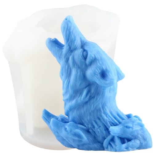XIAOSHUI Wolf Kerzenformen Wolfskopf Kerzenform Wolf Silikonformen Tierform Wolf Epoxidharzformen Für Kerzenherstellung Kerzen Heimdekoration Form Aromatherapie Gips Kerzen Harz Ton Handwerk XIAOSHUI Wolf Kerzenformen Wolfskopf Kerzenform Wolf Silikonformen Tierform Wolf Epoxidharzformen Für Kerzenherstellung Kerzen Heimdekoration Form Aromatherapie Gips Kerzen Harz Ton Handwerk von XIAOSHUI