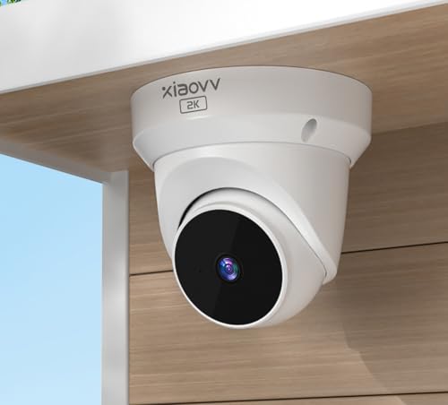 XIAOVV Heimüberwachungskameras, Indoor-Überwachungskamerasystem mit 3MP hoher Auflösung und Zwei-Wege-Audio, Mensch-/Fahrzeugerkennung, kompatibel mit Smart Home, 2K Ultra HD und Farbnachtsicht. XIAOVV Heimüberwachungskameras, Indoor-Überwachungskamerasystem mit 3MP hoher Auflösung und Zwei-Wege-Audio, Mensch-/Fahrzeugerkennung, kompatibel mit Smart Home, 2K Ultra HD und Farbnachtsicht. von XIAOVV