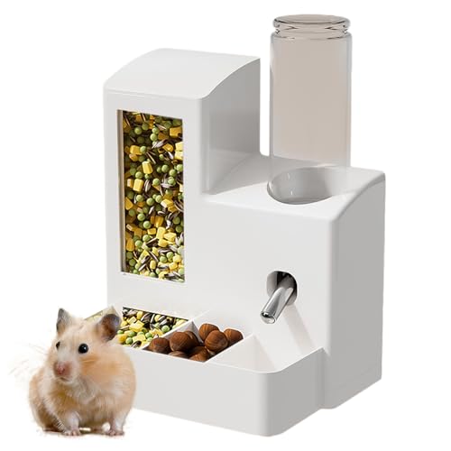 XIAOXIAOYU Hamster Futterautomat | Hamster Snack Spender,Für Kleintiere Im Innenbereich Und Außenbereich Schlafzimmer Wohnzimmer XIAOXIAOYU Hamster Futterautomat | Hamster Snack Spender,Für Kleintiere Im Innenbereich Und Außenbereich Schlafzimmer Wohnzimmer von XIAOXIAOYU