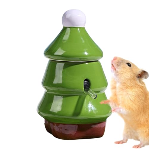 XIAOXIAOYU Hamster Wasserspender | Hamster Trinkflasche Mit Ständer - 60 ml auslaufsichere Kleintier Trinkflasche für den Einsatz in Innenräumen wie Wohnzimmer, Schlafzimmer, Studentenzimmer, Balkon von XIAOXIAOYU