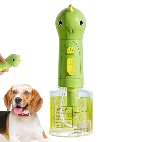 XIAOXIAOYU Hund Shampoo Spender, Hunde Shampoo Frother - Electric Sprayer Seifenspender Schaummaschine - Wiederaufladbare Haustierversorgungen Bären Dinosaurierreinigungswerkzeuge, Hunde- und von XIAOXIAOYU