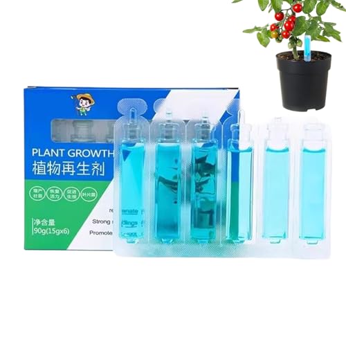 XIAOXIAOYU Indoor Plant Food | 6 Stück Zimmerpflanzen Dünger à 15 g - Wachstumsförderer Für Blumen, Wurzelaktivator Für Innen- Und Außenbereich, Gemüsegarten von XIAOXIAOYU