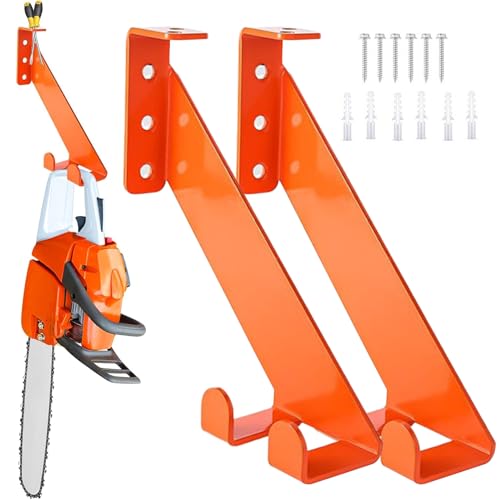 XIAOXIAOYU Kettensägenhalterung Edelstahl,Garage Kettensäge Halterung - 82 Kg Kapazität Stabile Lagerorganizer Für Garage Werkstatt Schuppen Haus Garten XIAOXIAOYU Kettensägenhalterung Edelstahl,Garage Kettensäge Halterung - 82 Kg Kapazität Stabile Lagerorganizer Für Garage Werkstatt Schuppen Haus Garten von XIAOXIAOYU