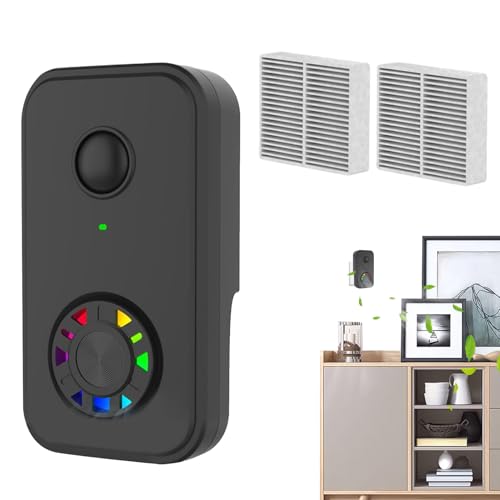 XIAOXIAOYU Luftreiniger Für Schlafzimmer Mit Negativ Ionen - Luftreiniger Filter | Geruchsreduzierender Filter Leise Für Haustiere Büro Küche Garage Zimmer von XIAOXIAOYU