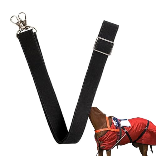 XIAOXIAOYU Pferdedecken Beinriemen | Ersatzriemen Für Pferdedecken Längenverstellbar - Einfach zu Montierender Gurt 65 bis 130 cm für Reitplatz von XIAOXIAOYU