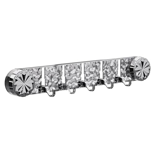 XIAOXIAOYU Saugnapfhaken für Dusche, 5 Haken, Handtuchaufhänger für Badezimmer, Wand, Küche, Badezimmer, Waschküche, Schlafzimmer, Wohnung, Schlafsaal, Dusche von XIAOXIAOYU