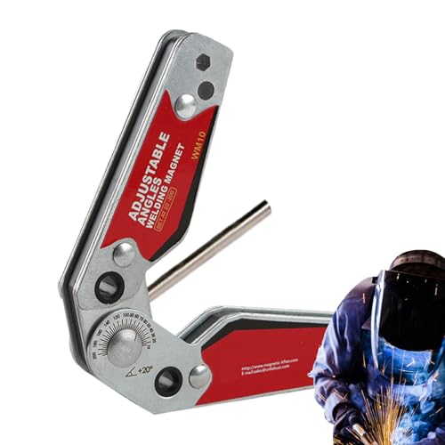 XIAOXIAOYU Schweißmagnete & Klemmen | Schwenkbarer Löt Halter Verstellbar 20°-200° | Robuste Umschaltbare Magnete Für Werkstatt Auto Werft Bau Garage Landwirtschaft Rohr Dachmontage XIAOXIAOYU Schweißmagnete & Klemmen | Schwenkbarer Löt Halter Verstellbar 20°-200° | Robuste Umschaltbare Magnete Für Werkstatt Auto Werft Bau Garage Landwirtschaft Rohr Dachmontage von XIAOXIAOYU