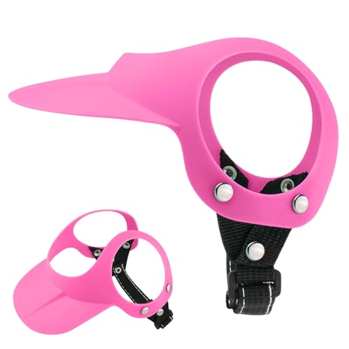 XIAOXIAOYU Sonnenhüte für Hunde – Sonnenschutz, Strandhut, Kopfbedeckung mit Ohrlöchern, Welpenzubehör für kleine und mittelgroße Rassen, Picknick, Spazierengehen, Reisen, Angeln, Camping, Wandern von XIAOXIAOYU