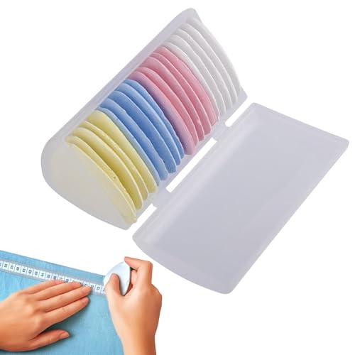 XIAOXIAOYU Stoffkreide, Nähkreide | Kleidungs-Tracing-Maker-Tool, löschbare Dreieckskreide | Nähzubehör, Quiltkreide für professionelle Schneider und Schneiderinnen XIAOXIAOYU Stoffkreide, Nähkreide | Kleidungs-Tracing-Maker-Tool, löschbare Dreieckskreide | Nähzubehör, Quiltkreide für professionelle Schneider und Schneiderinnen von XIAOXIAOYU