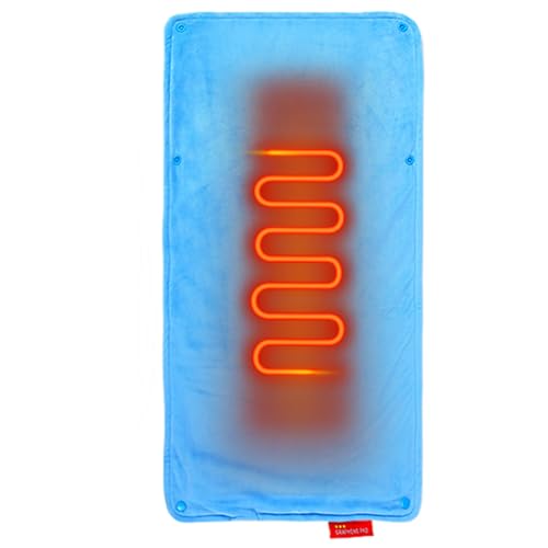 XIAOXIAOYU Tragbare Heizdecke | Wasserdichtes Beheiztes Katzenbett | Aufladbare wasserdichte 58x28 cm Matte | Für Haustiere Welpen Kleine Hunde Wohnungskatzen Kätzchen Für Reise Kaltes Wetter Winter XIAOXIAOYU Tragbare Heizdecke | Wasserdichtes Beheiztes Katzenbett | Aufladbare wasserdichte 58x28 cm Matte | Für Haustiere Welpen Kleine Hunde Wohnungskatzen Kätzchen Für Reise Kaltes Wetter Winter von XIAOXIAOYU