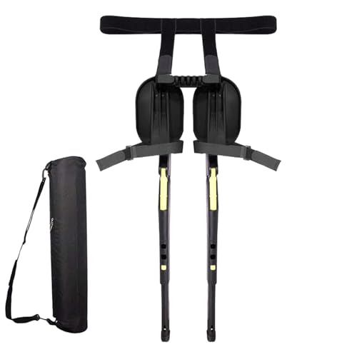 XIAOXIAOYU Tragbarer Stuhl – tragbarer, faltbarer, unsichtbarer Sitz und Beinstütze, unsichtbarer Angelhocker, tragbarer Bein-Ergonomie-Sitz, 3 verstellbare Gänge für Friseure, Köche von XIAOXIAOYU