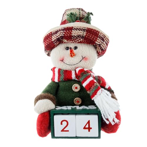 XIAOXIAOYU Weihnachten 2024 | Dekoration Countdown Kalender - Advent Countdown Kalender 2024 Santa Tischdeko Rustikales Feiertagsschild für Zuhause XIAOXIAOYU Weihnachten 2024 | Dekoration Countdown Kalender - Advent Countdown Kalender 2024 Santa Tischdeko Rustikales Feiertagsschild für Zuhause von XIAOXIAOYU