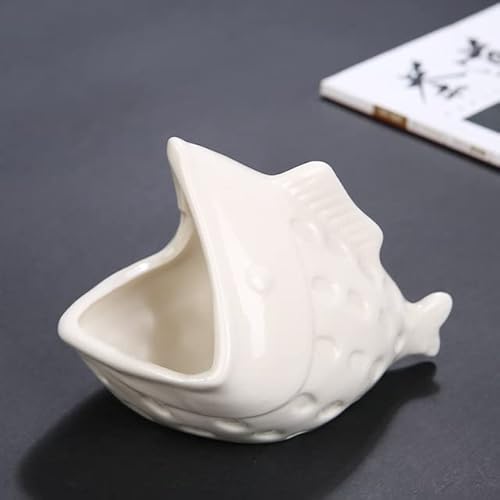XIAOXIN Dekorativer Keramik-Aschenbecher Mode Cartoon Tier Fisch Zigarre Aschenbecher für Mann Geschenk Home Office Dekoration Ornamente Aufbewahrungsbox XIAOXIN Dekorativer Keramik-Aschenbecher Mode Cartoon Tier Fisch Zigarre Aschenbecher für Mann Geschenk Home Office Dekoration Ornamente Aufbewahrungsbox von XIAOXIN