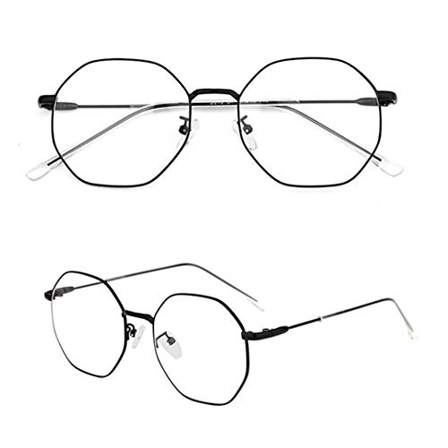 XIAOYUE Retro Polygonale Anti-Ultraviolett-Lesebrille,Herren und Damen Mode,Ultraleicht-,Strahlen- und Ermüdungsschutz 100-Grad-200-Grad-Lesegerät (1,00, 1,50, 2,00, 2,50, 3,00, 3,50) von XIAOYUE