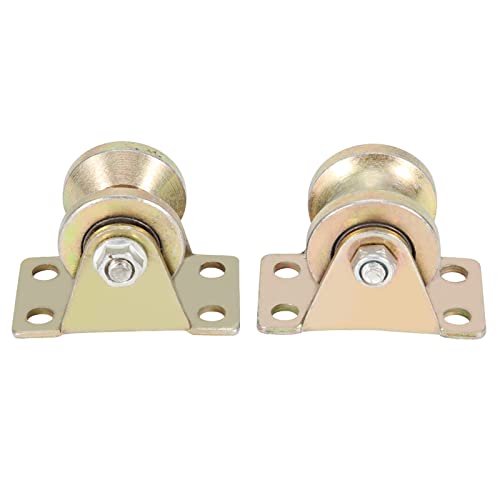 XIASABA 2pcs 32mm Sliding Gate Roller U Type Groove Wheel Track Rail Ideal For Sliding Gate Track Industrial Machines Carts Doors And Windows XIASABA 2pcs 32mm Sliding Gate Roller U Type Groove Wheel Track Rail Ideal For Sliding Gate Track Industrial Machines Carts Doors And Windows von XIASABA