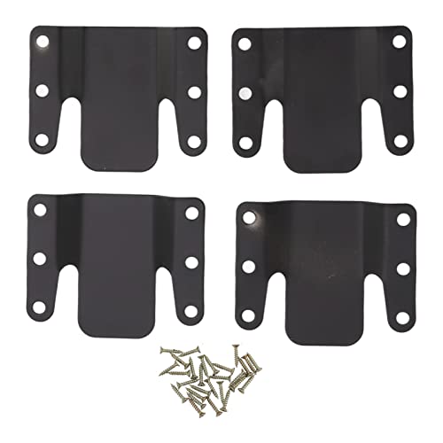 XIASABA 4 Sets Sofa-Sektionshalterung 13,0 x 9,0 cm. 0×2. 0 4 Sets Sofa Ineinandergreifendes Eisen 0,5 cm Öffnung Schnittcouchhalterung für Zuhause Schlafsaal Ineinandergreifender von XIASABA