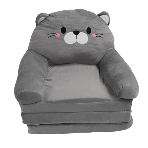 XIASABA Der Beste Freund Babys: Weiche und sichere Couch Kleinkindstuhl Plüsch bequemer Sitzplatz des Armlehnensofas des Bodens zum Nickerchen zum Nickerchen (3 Tier) von XIASABA