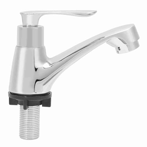 XIASABA G1/2in Haushalt Zinklegierung Eingriff Wasserhahn Wasserhahn ideal für Badezimmer Küchenspüle Becken mit integriertem Formform Ergonomisches Griff Design glatte Linien com XIASABA G1/2in Haushalt Zinklegierung Eingriff Wasserhahn Wasserhahn ideal für Badezimmer Küchenspüle Becken mit integriertem Formform Ergonomisches Griff Design glatte Linien com von XIASABA