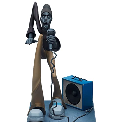 XIASABA Hip Hop Figur Modell Ornament Rap Music Star Skulptur Hip Hop Element Skulpturen seltsame und lustige Harzskulpturen von Rap Music Stars DJ Figur Skulptur (Musiker) von XIASABA