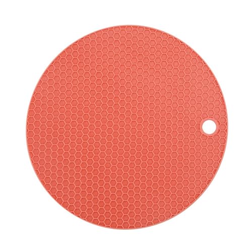XIASABA Hitzebeständige Matte 17,0 × 17,0 × 1,5 cm Hitzebeständige Matte Silikon Rutschfestes rundes 17 cm Wärmedämmpolster für Küchenarbeitsplatten Hitzebeständige Matte XIASABA Hitzebeständige Matte 17,0 × 17,0 × 1,5 cm Hitzebeständige Matte Silikon Rutschfestes rundes 17 cm Wärmedämmpolster für Küchenarbeitsplatten Hitzebeständige Matte von XIASABA