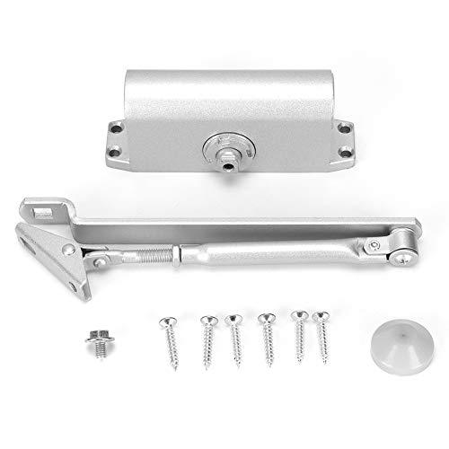 XIASABA Home Adjustable Automatic 90 Degree Positioning Hydraulic Door Closer Made Of Quality Cast Aluminum And Cold Rolled Steel With Double Speed Adjustment Telescopic Arm And XIASABA Home Adjustable Automatic 90 Degree Positioning Hydraulic Door Closer Made Of Quality Cast Aluminum And Cold Rolled Steel With Double Speed Adjustment Telescopic Arm And von XIASABA