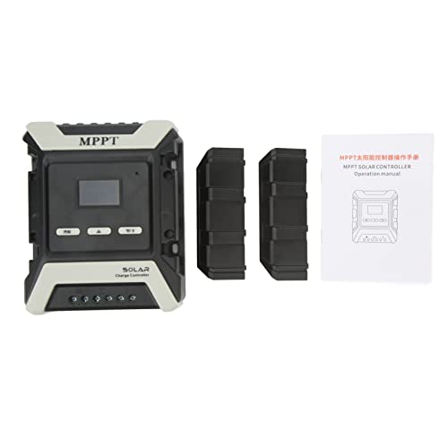 XIASABA MPPT Solar Charge Controller mit Hochleistungs-Punkt-Tracking-Funktion geeignet für Solar-und Last-Lades teuerung von Batterien oder Akku-Packs mit LCD-Farbdisplay von XIASABA