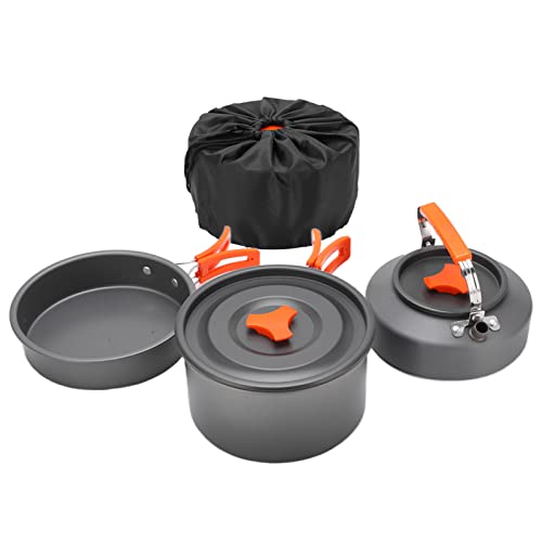 XIASABA POT mit Tabellengeschirrkombination Anti -Schlupf -Nichtstabbeschichtung einfach zu reinigen Camping -Kochgeschirrset XIASABA POT mit Tabellengeschirrkombination Anti -Schlupf -Nichtstabbeschichtung einfach zu reinigen Camping -Kochgeschirrset von XIASABA
