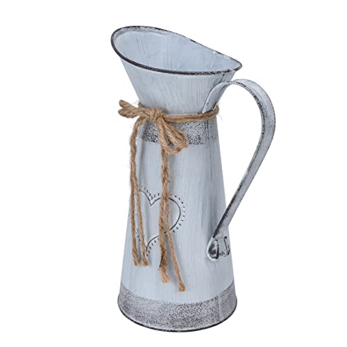 XIASABA Rustic Style Metall -Krug Multifunktional Mini Pitcher Dekorative Blumenvase ideal für Haushalts- und Bürokonsum mit Retro -Design und zierlicher Größe XIASABA Rustic Style Metall -Krug Multifunktional Mini Pitcher Dekorative Blumenvase ideal für Haushalts- und Bürokonsum mit Retro -Design und zierlicher Größe von XIASABA