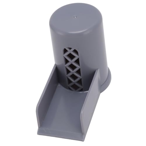 XIASABA Weißer Geschirrspüler-Luftspalt-Abdeckungsersatz mit Rampen-Überlauf-ufverlängerung für Küchenspüle, um Wasserüberlauf zu verhindern, Abdeckung universelle (Gray) von XIASABA