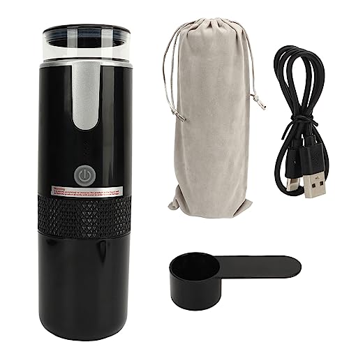 XIASABA tragbarer Kaffeemaschinenmaschine Mini Handheld schnurloser Typ C wiederaufladbare Auto -Mini -Kaffeemaschine mit 1200 -mAh -Akku ideal für Reisebereich Camping XIASABA tragbarer Kaffeemaschinenmaschine Mini Handheld schnurloser Typ C wiederaufladbare Auto -Mini -Kaffeemaschine mit 1200 -mAh -Akku ideal für Reisebereich Camping von XIASABA