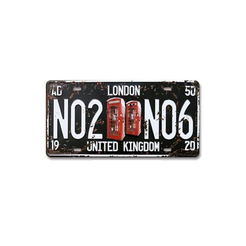 Number Plate Retro Vintage Funny 6x12 Inch Indoor Metal Tin Sign Garage License Plate Kitchen Decor Bar Pub Club Cafe Home Restaurant Wall Decoration Art Sign Post Sign Creative Number Plate Retro Vintage Funny 6x12 Inch Indoor Metal Tin Sign Garage License Plate Kitchen Decor Bar Pub Club Cafe Home Restaurant Wall Decoration Art Sign Post Sign Creative von XIAXIAJIA