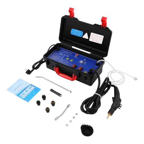 Dampfreiniger Steam Cleaner,3000W 220V, Elektrisch gesteuerte Sprühpistole,Maximalen Druck 3-3,5 bar,6-Gang einstellbar,Heißwassertemperatur 60-70℃,Reinigung von XIAYUHE