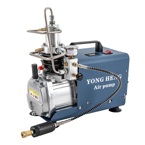 Kompressor Luftkompressor,4500psi Kompressor 300bar, zweistufige Komprimierung,1800W Hochdruckluftpumpe,PCP-Luftpumpe für Automobil, Fahrrad, Motorrad,Tauchen von XIAYUHE