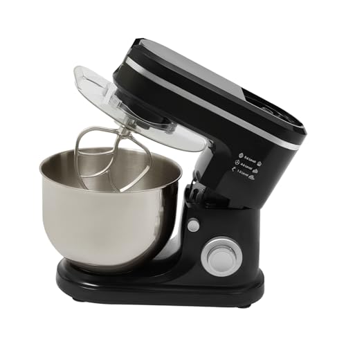 Küchenmaschine Food Processor,1500W Standmixer, 6＋1 Geschwindigkeitsstufen,3 verschiedene Mixwerkzeuge,Multifunktionsmixer,Überhitzung automatische Abschaltung von XIAYUHE