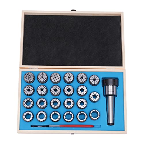 Spannzangen Set,23-tlg MK4/MT4 M16 Spannzangen Futter ER40,4-26mm Spannzangenfutter mit Schraubenschlüssel,Für Fräsen Drehmaschine, CNC-Gravurfräsdrehwerkzeug von XIAYUHE