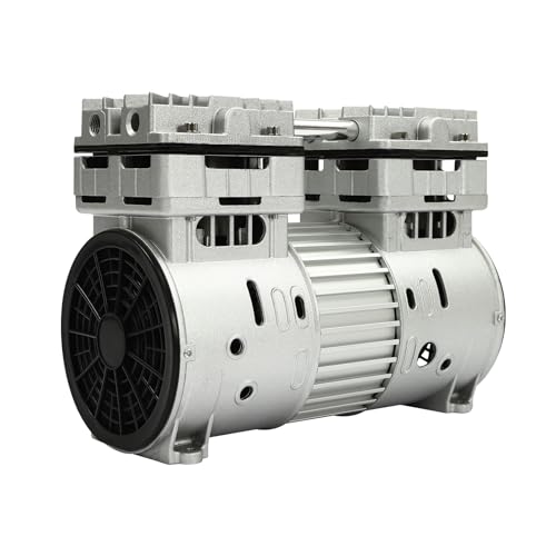 Vakuumpumpe Luftkompressor Kopf, 800W Ölfreie geräuscharme Luftpumpe 1400rpm, 8bar,Unterdruckpumpe für Gasdichtheitsexperimente, chirurgische Vakuumabsaugung Vakuumpumpe Luftkompressor Kopf, 800W Ölfreie geräuscharme Luftpumpe 1400rpm, 8bar,Unterdruckpumpe für Gasdichtheitsexperimente, chirurgische Vakuumabsaugung von XIAYUHE