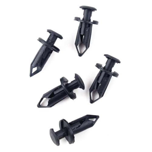 Autoteil 50 Fender Rivet Retainer Fastener Mud Flaps Bumper Push Pin Clips 8mm 5/16" ATV UTV Fit for Can Am Replacement 293150089 Autoteil von XIBANY
