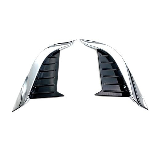 XIBANY Autoteil 2Pcs Vorderen Kopf Nebel Lichter Nebel Licht Lampe Dekoration Rahmen Abdeckung Stoßstange Trim for 2020-2021 for Toyota Corolla Cross Autoteil von XIBANY