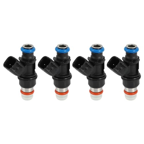 XIBANY Autoteil 4Pcs Fuel Injectors 12580681 for Chevy Silverado 1500 2500 3500 Avalanche 5.3L 6.0L V8 2007-2009 Autoteil von XIBANY