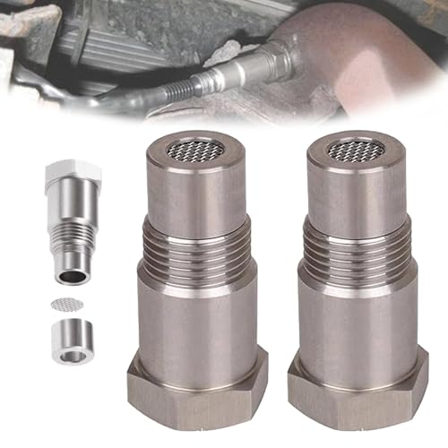 2 Pieces Fixed Sensor Adapter, 02 Sensor Adapter, M18x1.5 Pipe Fitting (2PCS) von XIBHDN