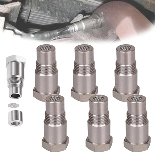 2 Pieces Fixed Sensor Adapter, 02 Sensor Adapter, M18x1.5 Pipe Fitting (6PCS) von XIBHDN